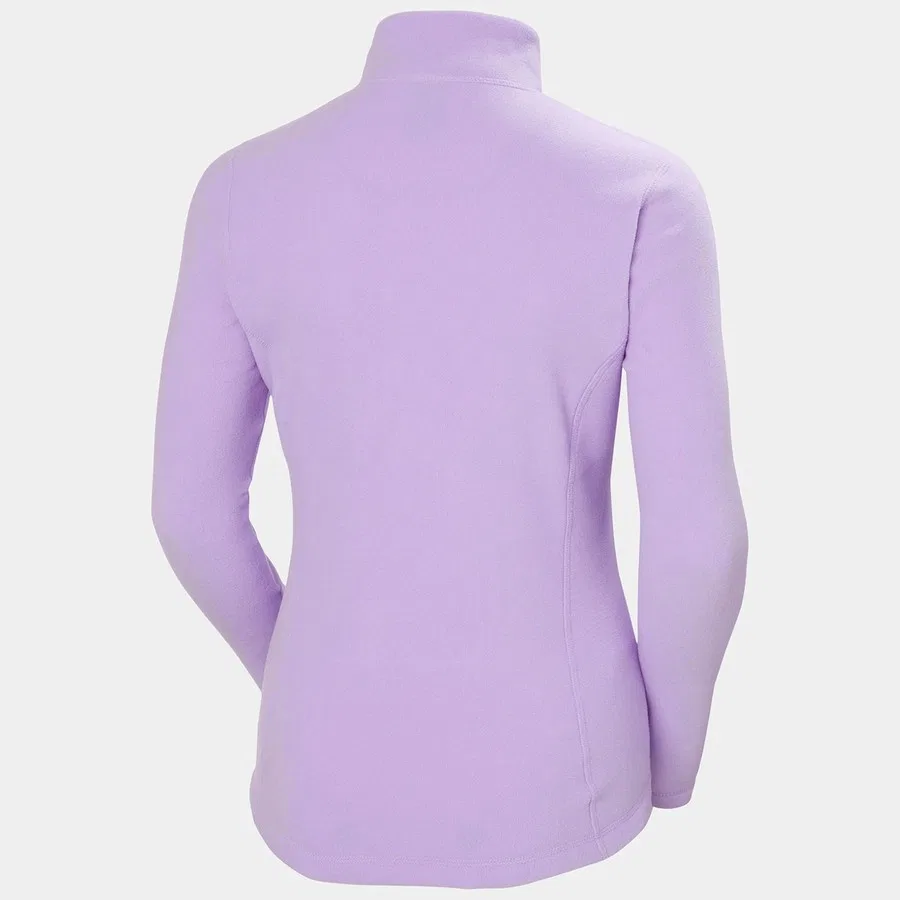 Флисовая кофта с полузамком Junior Rider 1/2 Zips Helly Hansen, Фиолетовый — фото 2