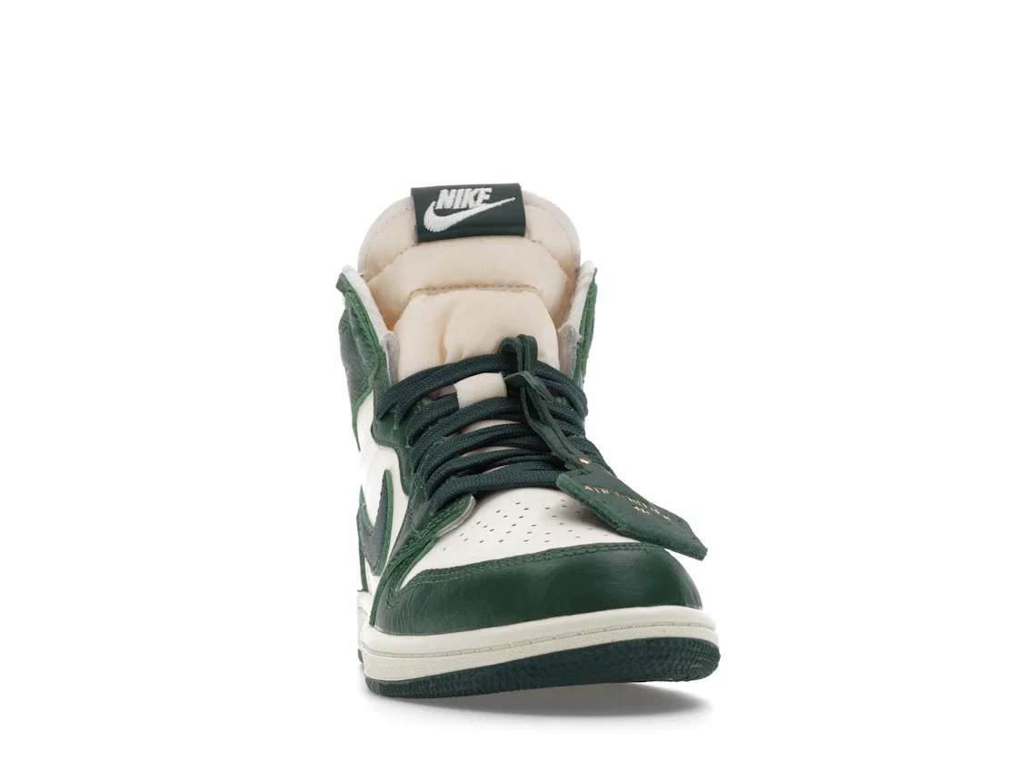 Детские кроссовки Lifestyle с высоким верхом Jordan 1 Retro High OG Jordan, Pale Ivory/Pro Green/Fir/Coconut Milk — фото 2