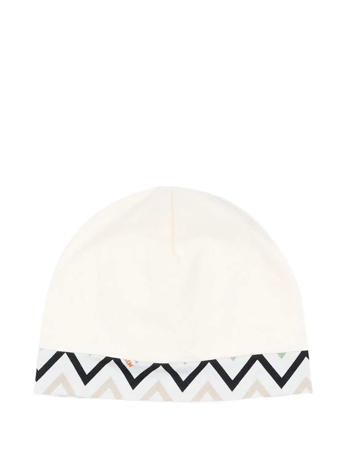 Пижама с узором зигзаг и логотипом Missoni Kids, нейтральные цвета — фото 3