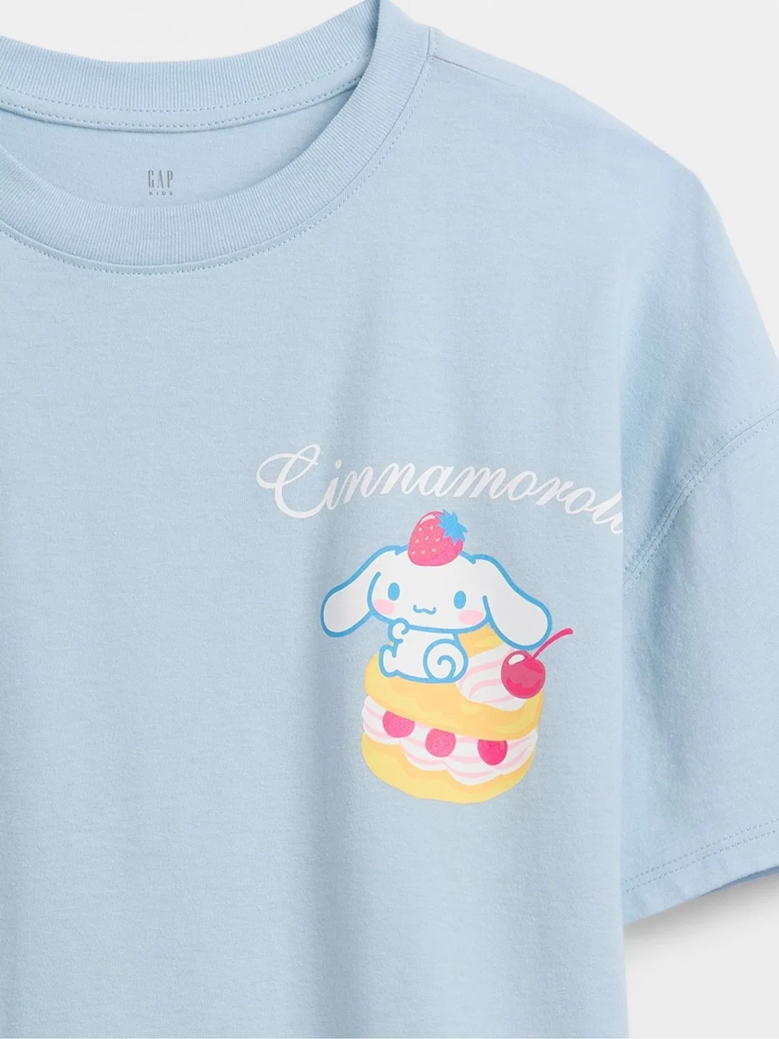 Футболка оверсайз с Hello Kitty Gap, Blue Cinnamorol — фото 3