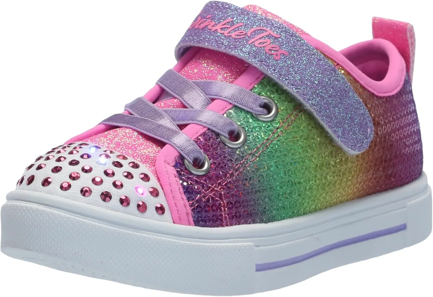 Детские кроссовки для девочек с блестками Twinkle Sparks Skechers, Multi