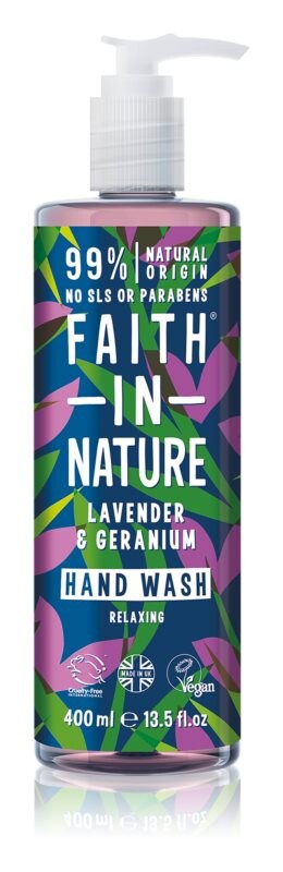 

Натуральное мыло для рук с ароматом лаванды Faith In Nature Lavender & Geranium