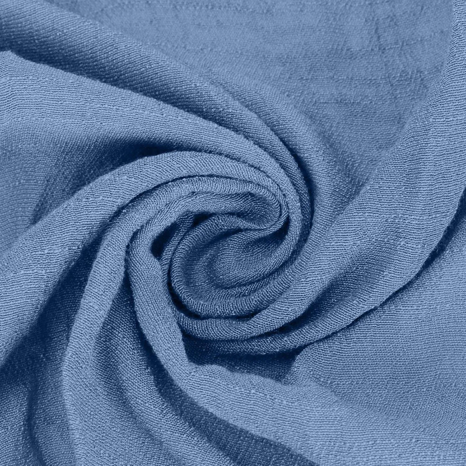 Женская пляжная накидка-кимоно открытая, Blue — фото 4