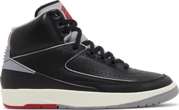 

Кроссовки Air Jordan 2 Retro, черный, Черный;серый, Кроссовки Air Jordan 2 Retro, черный