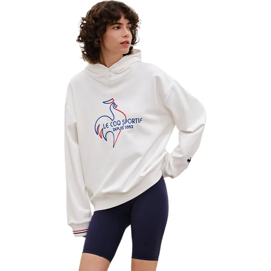 Детская толстовка унисекс с длинным рукавом Le Coq Sportif, Hunting Red — фото 4