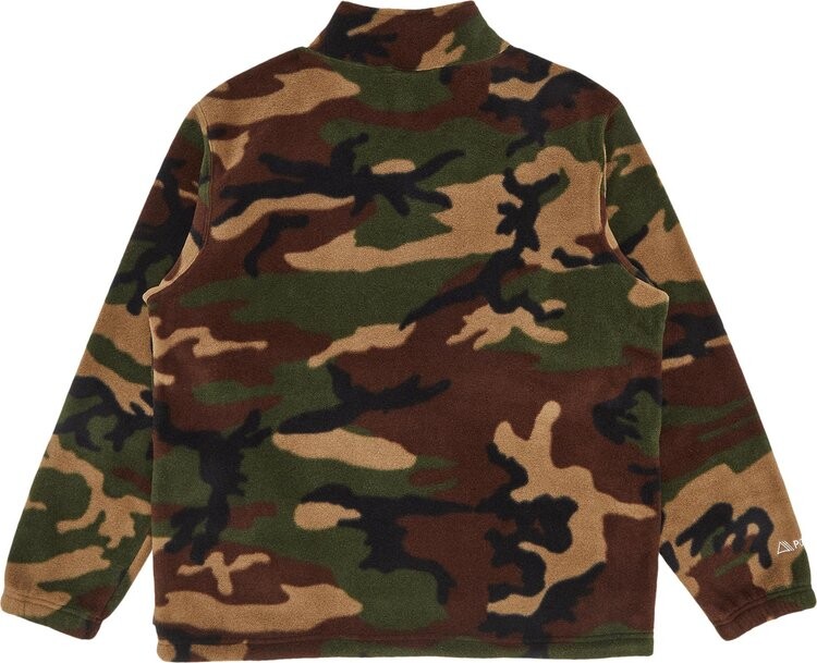 Пуловер Supreme x Polartec Mock Neck Pullover 'Woodland Camo', разноцветный — фото 3