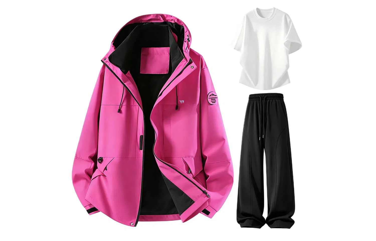 Детский комплект куртки и брюк с капюшоном Windbreaker Jacket & Pants Sets WARRIOR