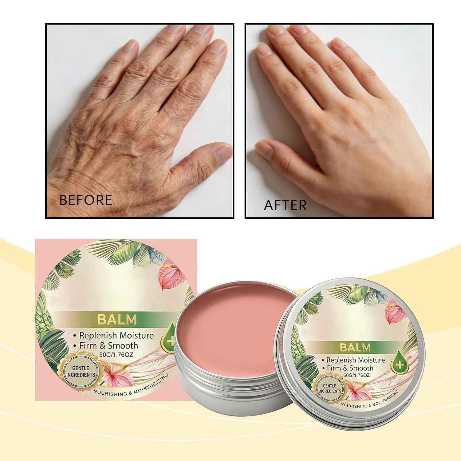 Крем для тела Derma Restore Balsam UZQL, 3 шт, 50 г — фото 2