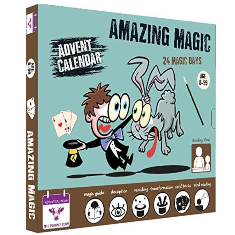 

Адвент-календарь стартовый набор фокусника Purple Cow Amazing Magic - The perfect Magician