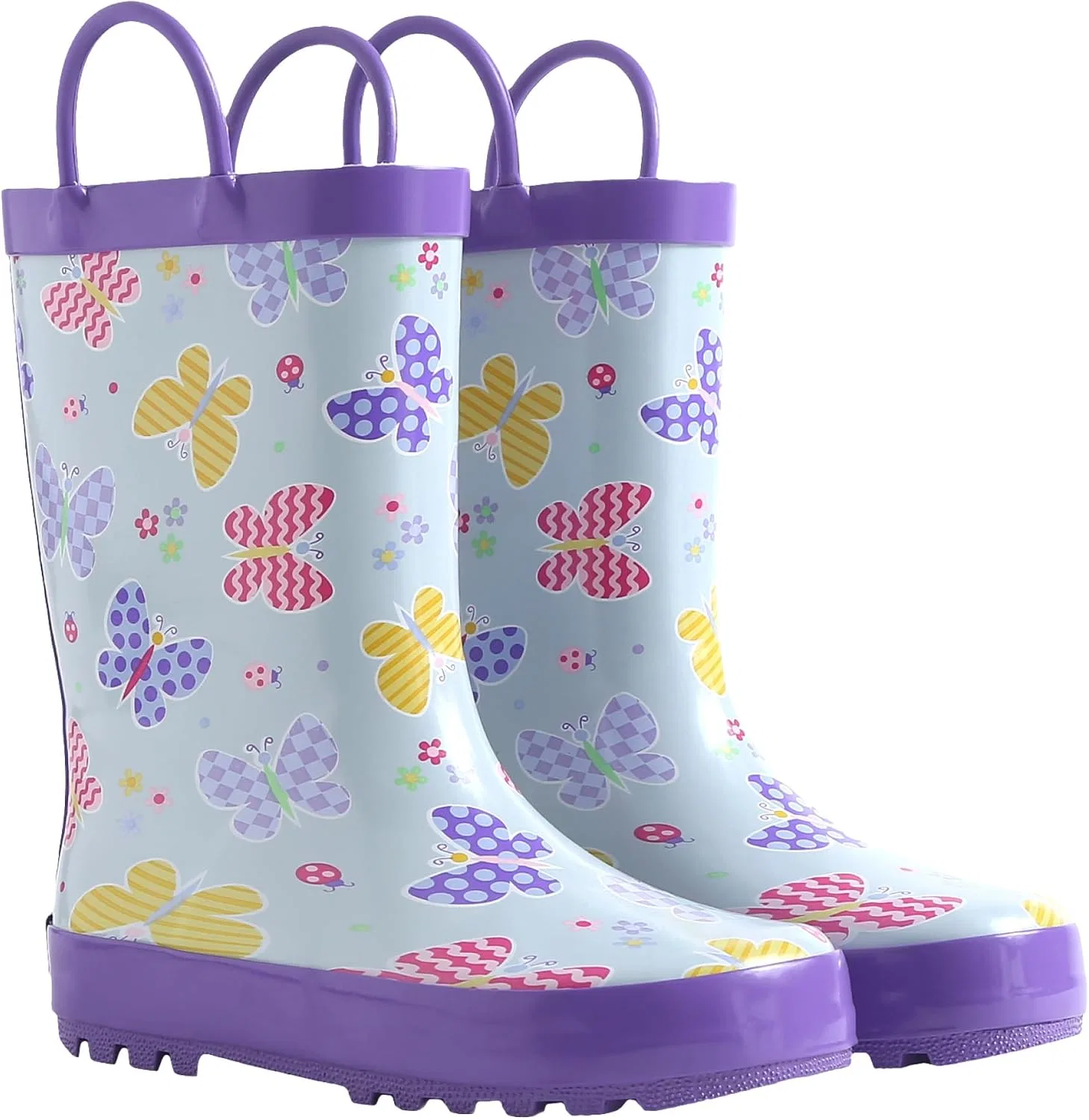 Детские резиновые сапоги для девочек Wildkin, Butterfly Garden