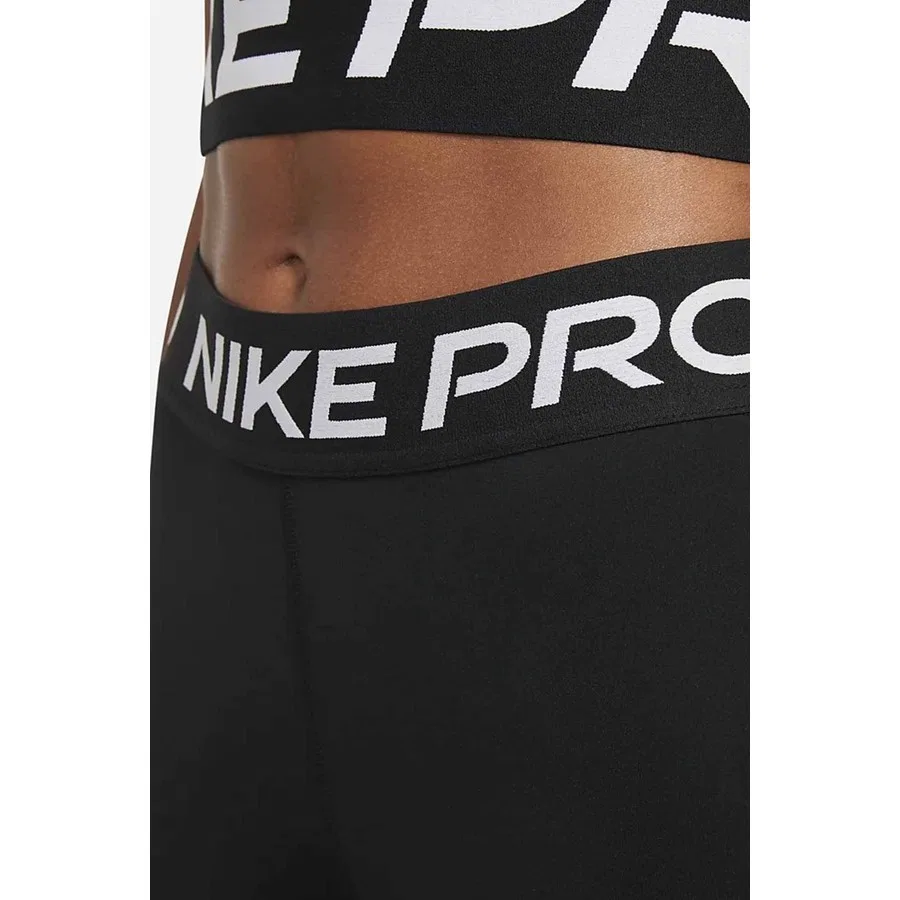 Спортивные шорты Nike Pro Women's 3" Shorts, Оливковый — фото 3