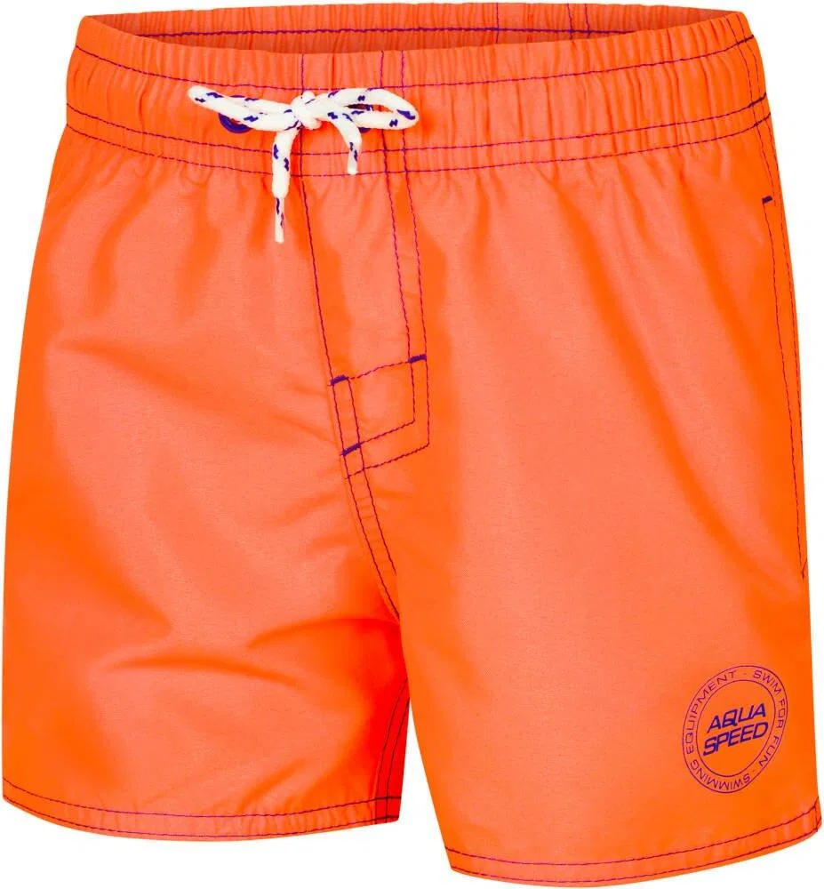 Детские плавки для мальчиков с принтом Liam Aqua Speed, Orange Navyblau