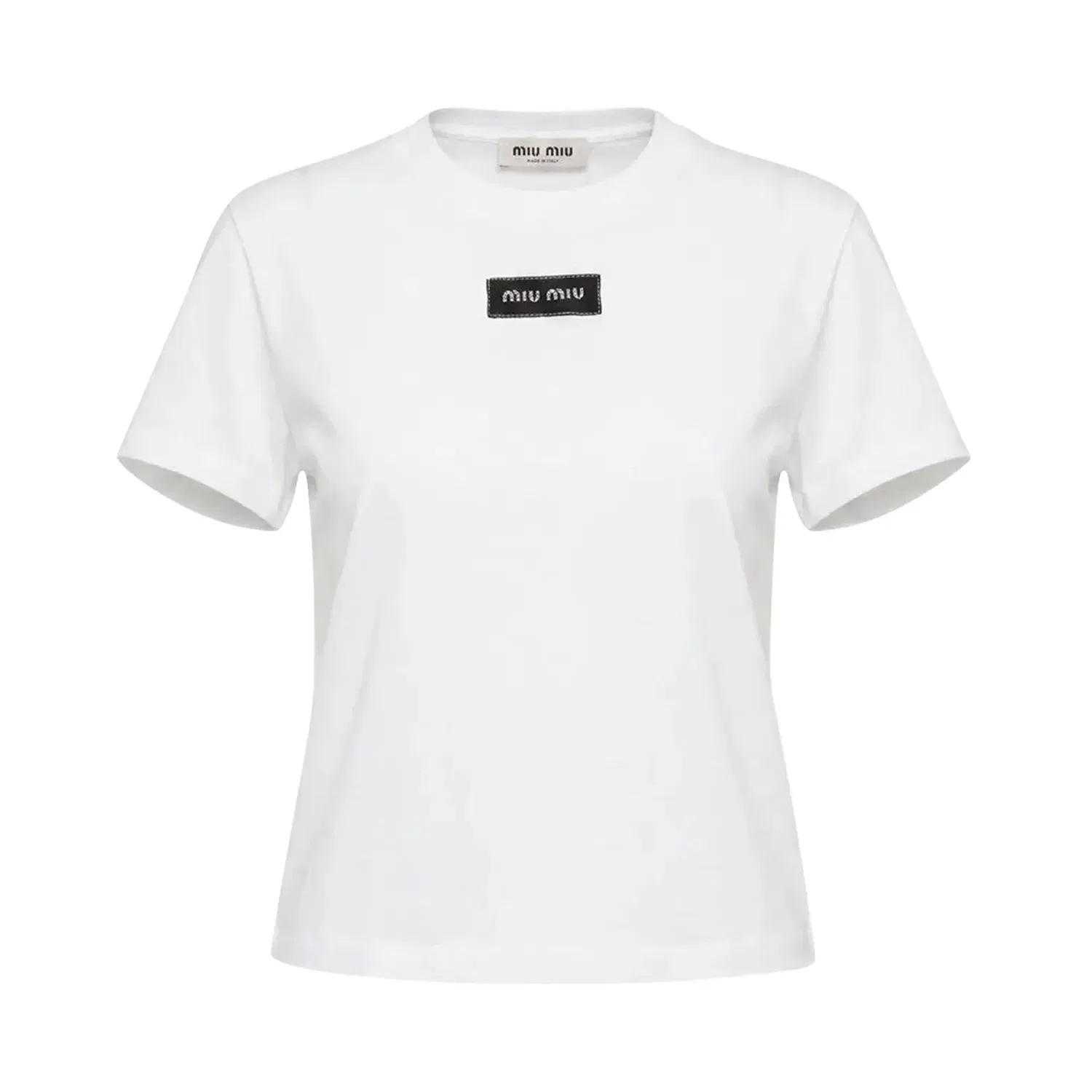 Футболка Miu Miu Jersey, кремовый