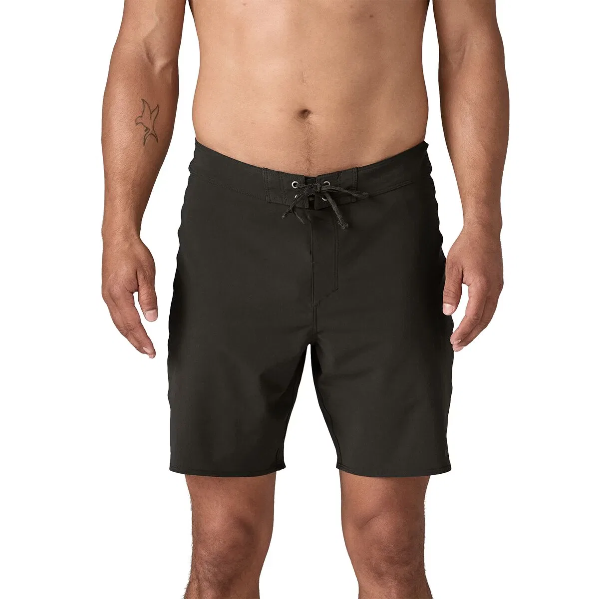 Мужские шорты для серфинга с четырехсторонней растяжкой Patagonia Hydropeak 18in Boardshorts, черный
