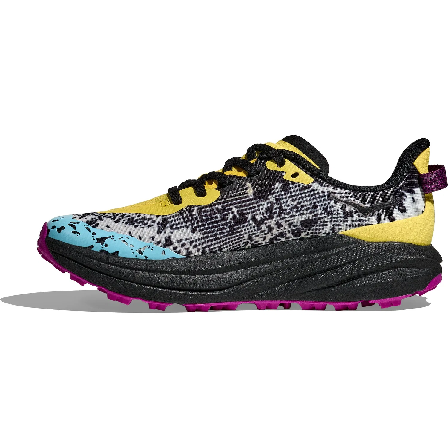 Кроссовки для трейлраннинга с максимальной амортизацией Speedgoat 6 Hoka, черный — фото 2