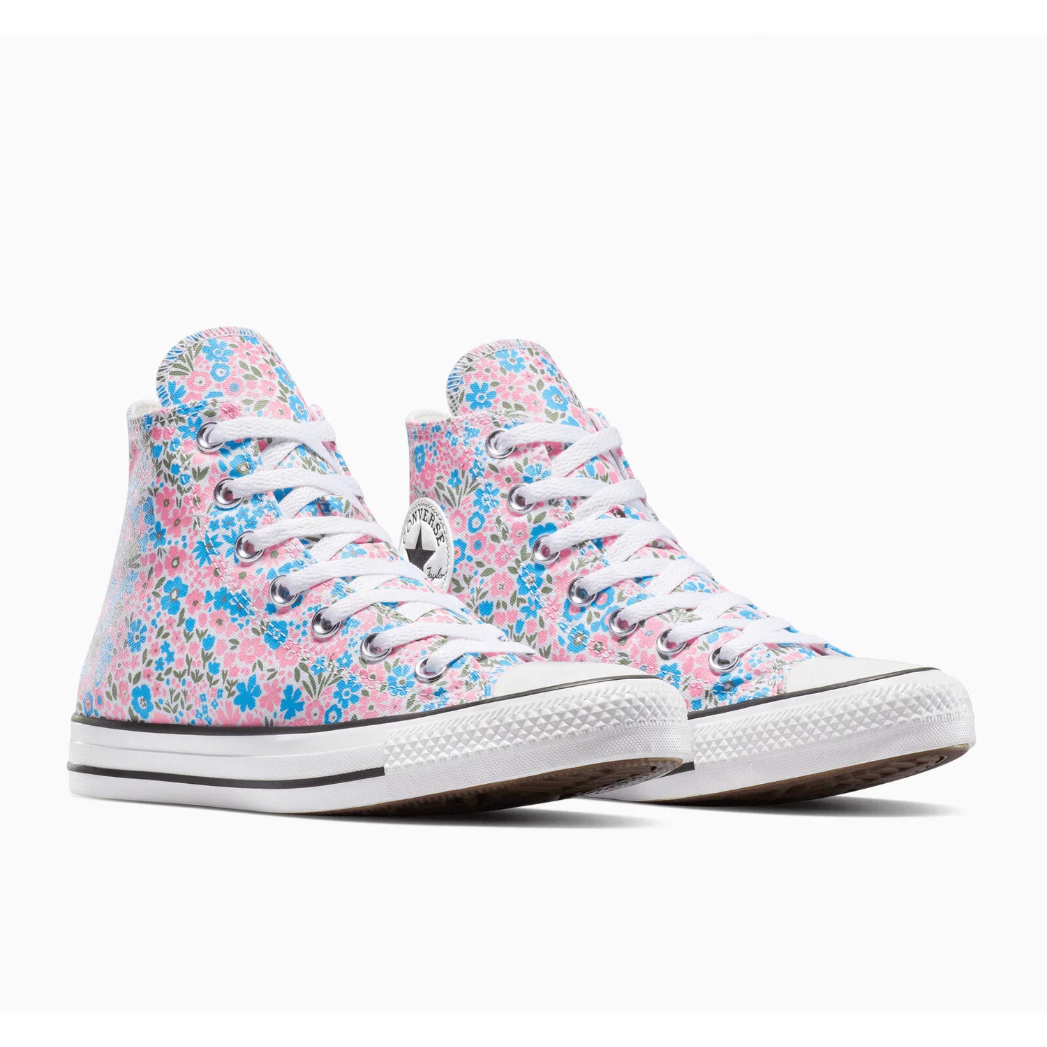 Детские кроссовки Converse Chuck Taylor All Star Mini Flowers, Bunt — фото 4