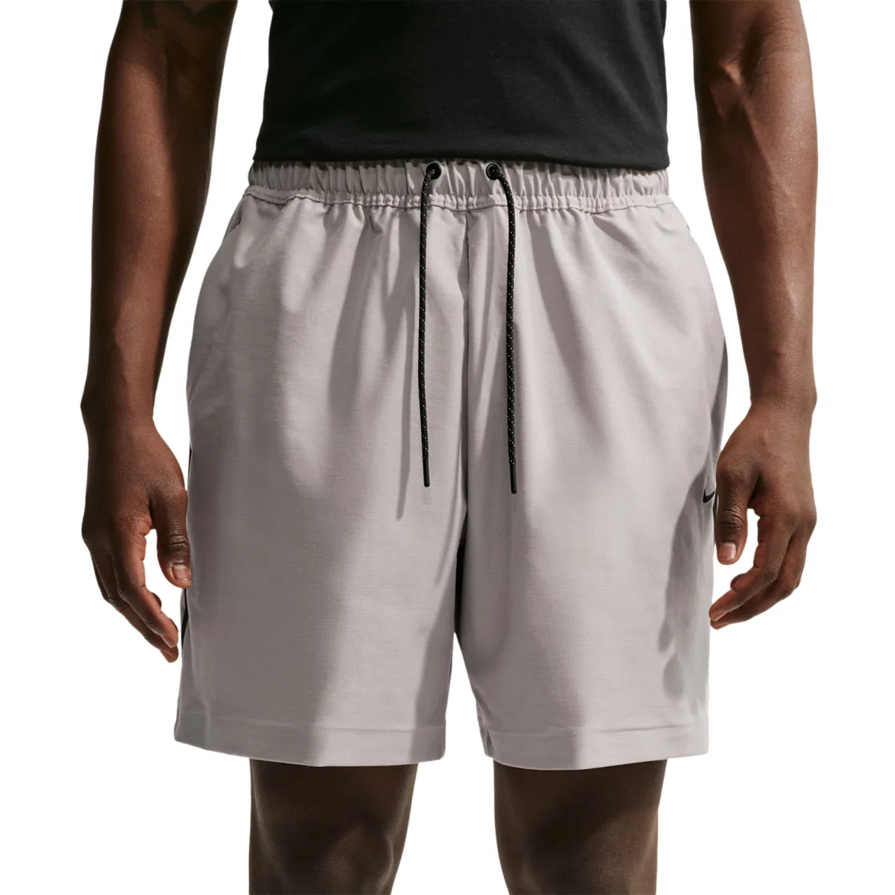 Мужские шорты с влагоотводящим трикотажем Nike Tech Shori Knit, Black College Grey