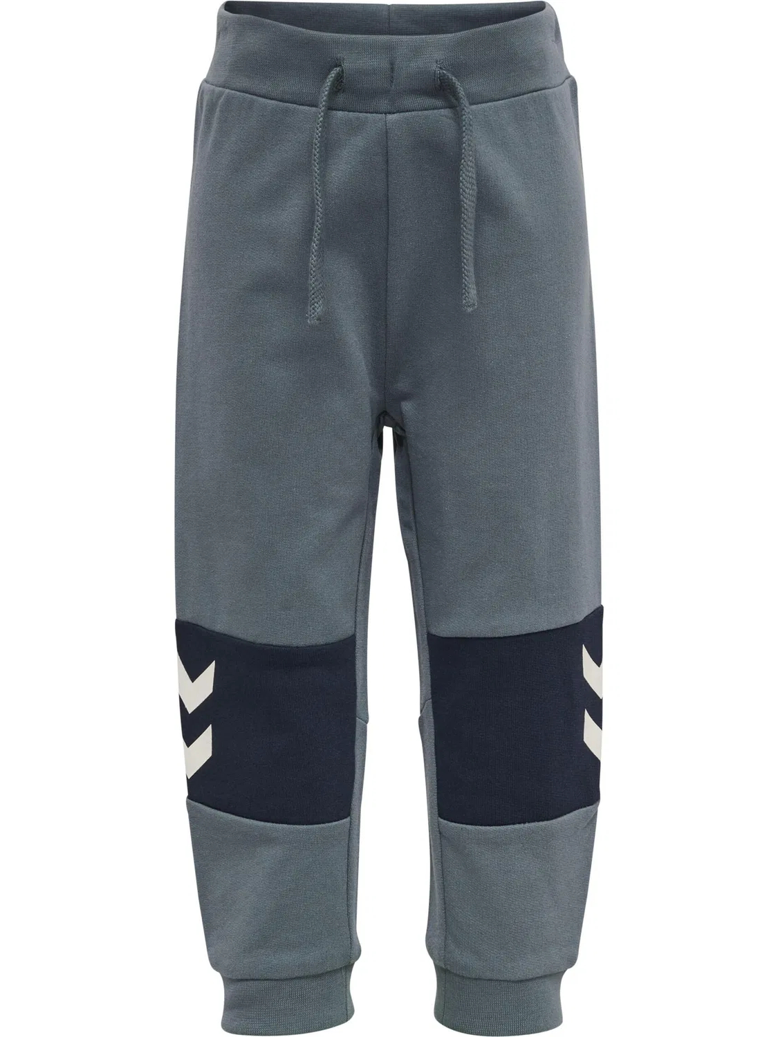 Детские спортивные штаны с регулируемой талией Hmlsamson Hummel, Bunt Blaugrau Schwarz