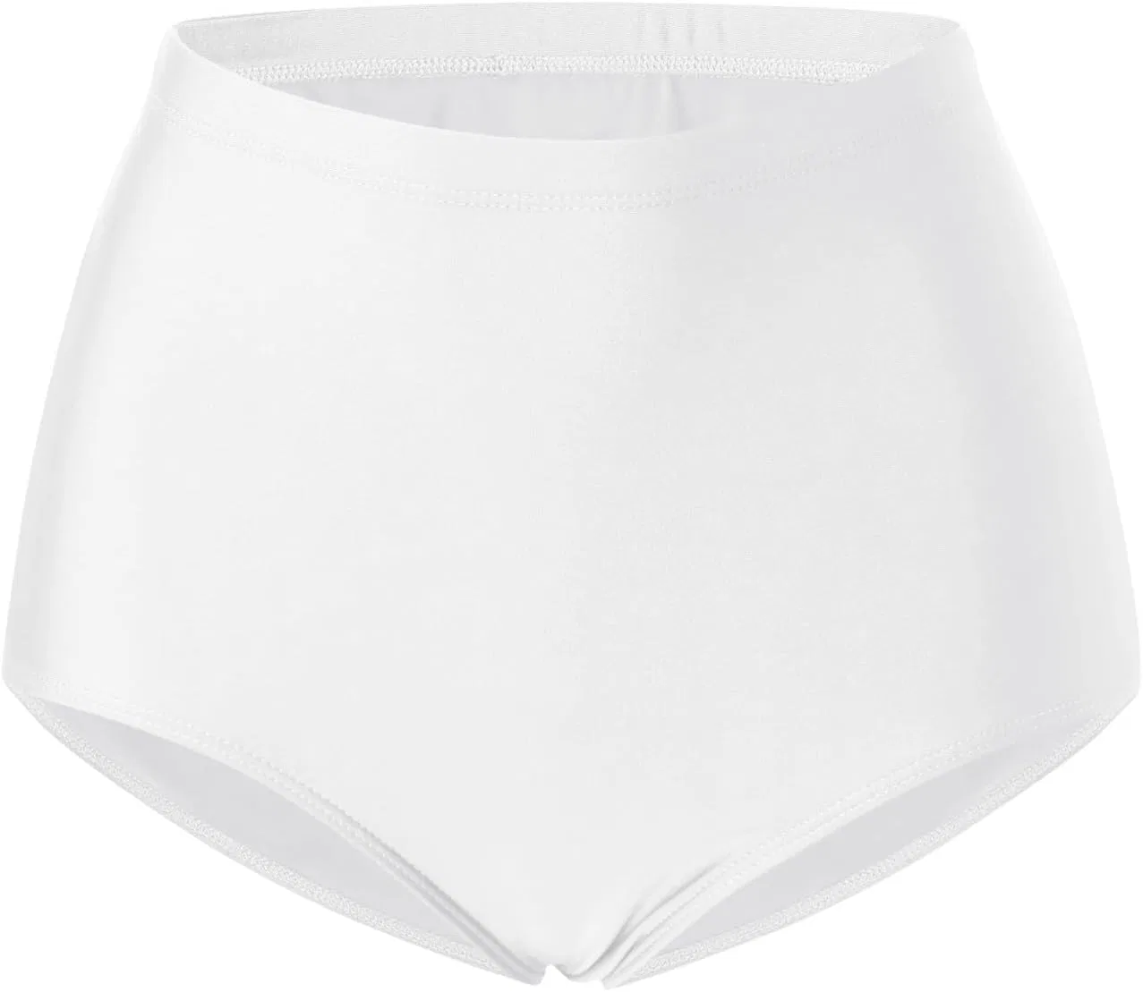 Женские плавательные шорты с высокой талией yiyumingKEJI, White — фото 4