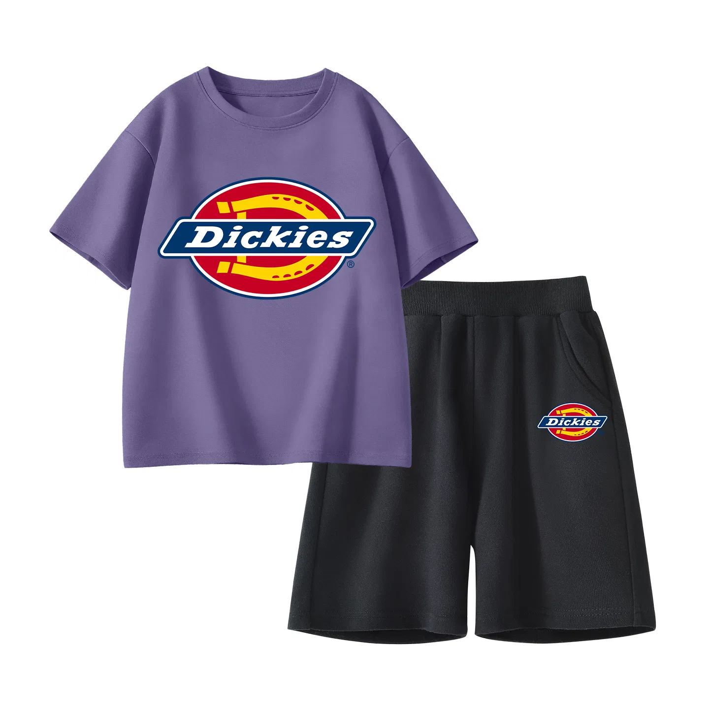 Детский спортивный комплект с принтом Starry Night Dickies, Starry Night Purple/Starry K Black