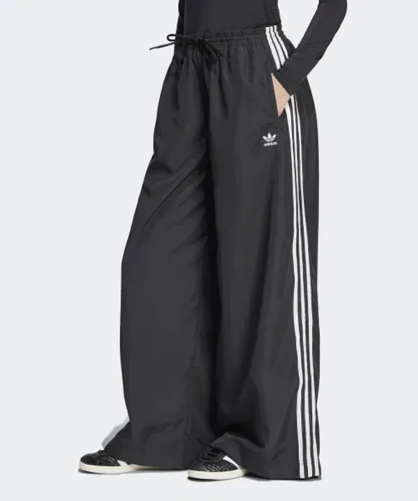 Спортивные штаны оверсайз, Adidas, черный