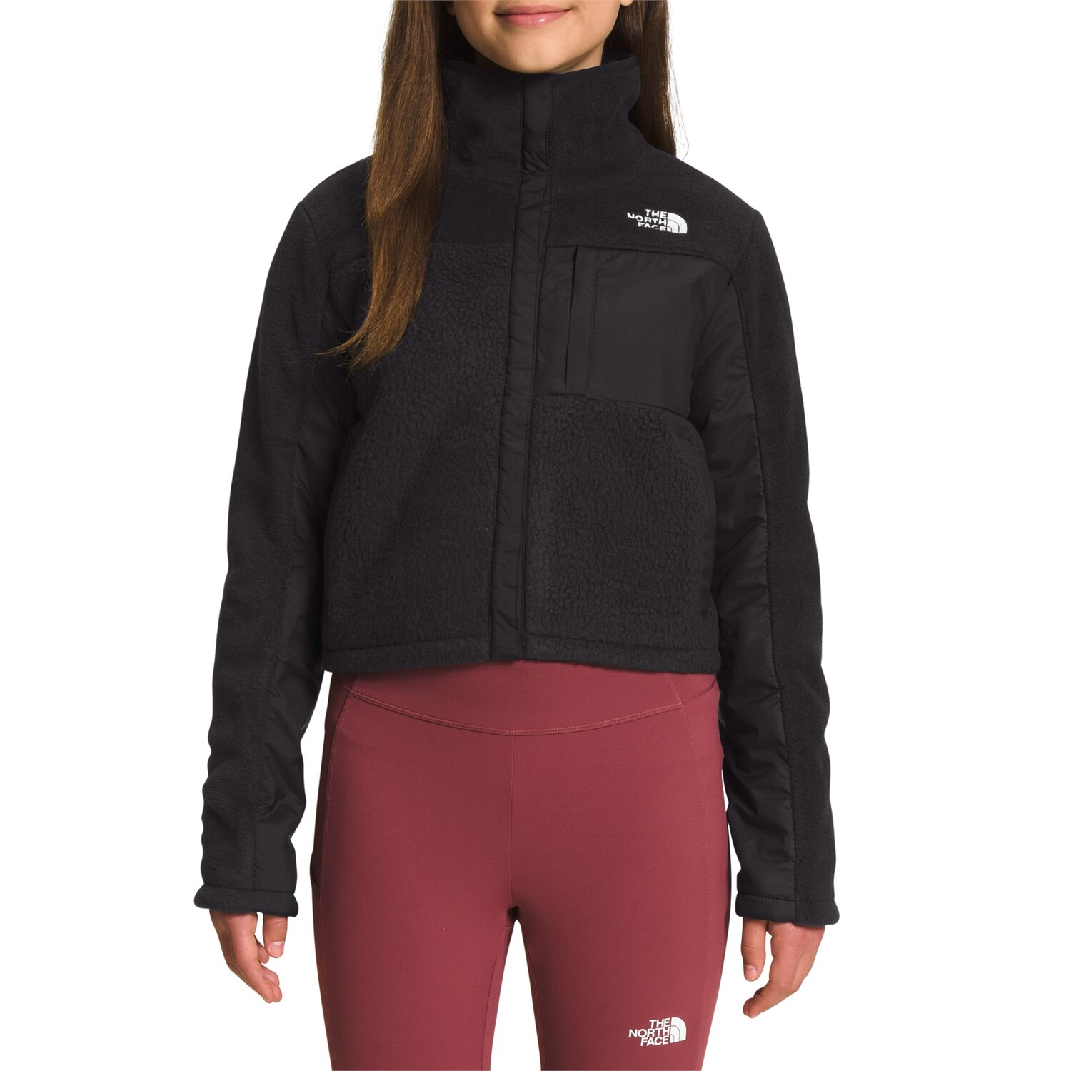 

Куртка The North Face Fleece Mashup Jacket для девочек, черный