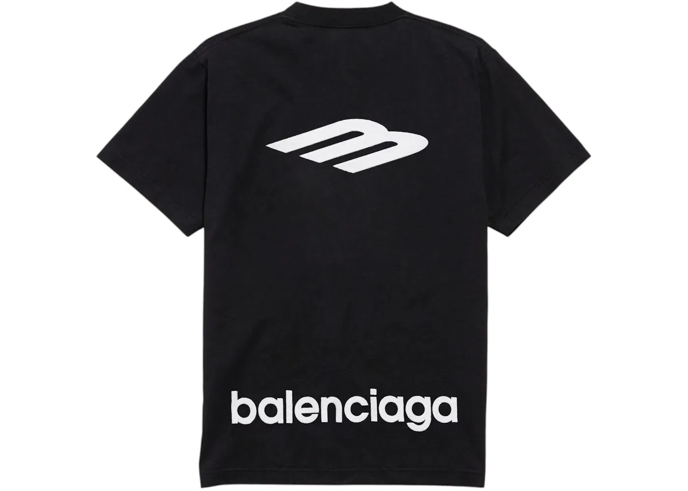 Женская футболка с принтом 3B Sports Icon Balenciaga, Washed Black — фото 2