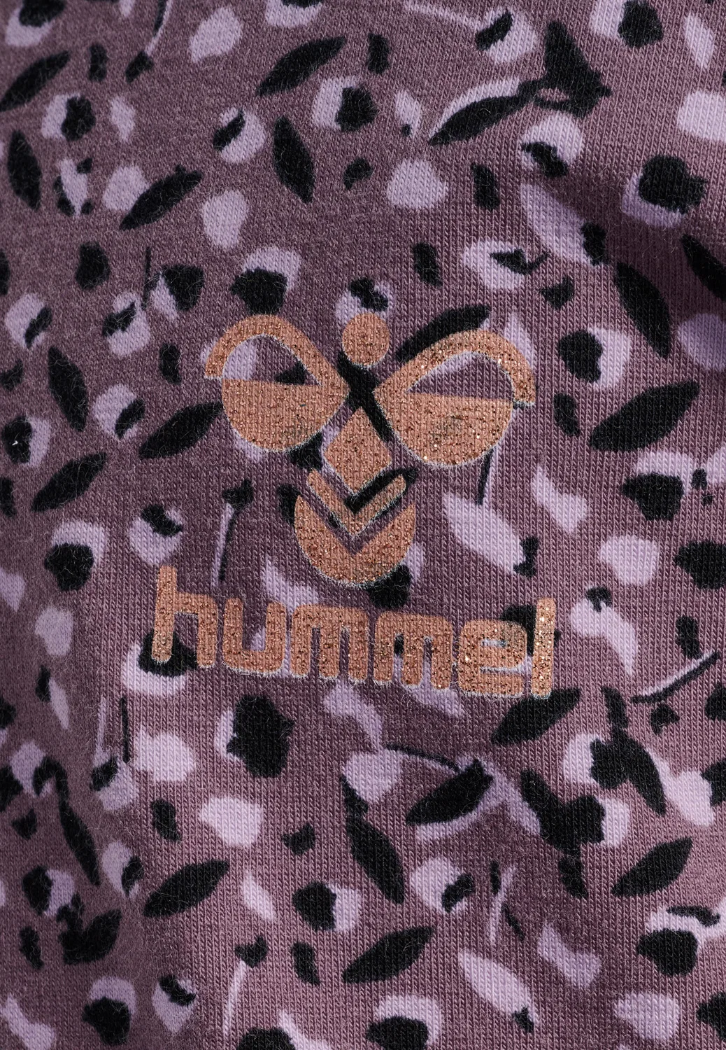 Детская футболка с длинным рукавом Hmlannika Hummel, Dunkellila — фото 3