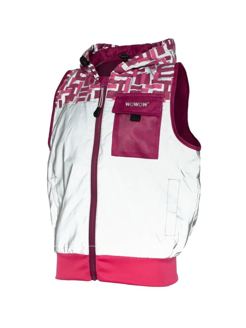 Детская ветрозащитная куртка Yoho Jacket Wowow, Fuchsienrosa