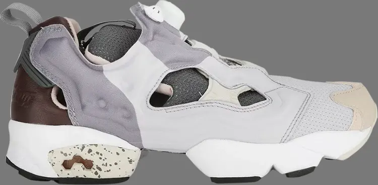 

Кроссовки garbstore x instapump fury og Reebok, серый