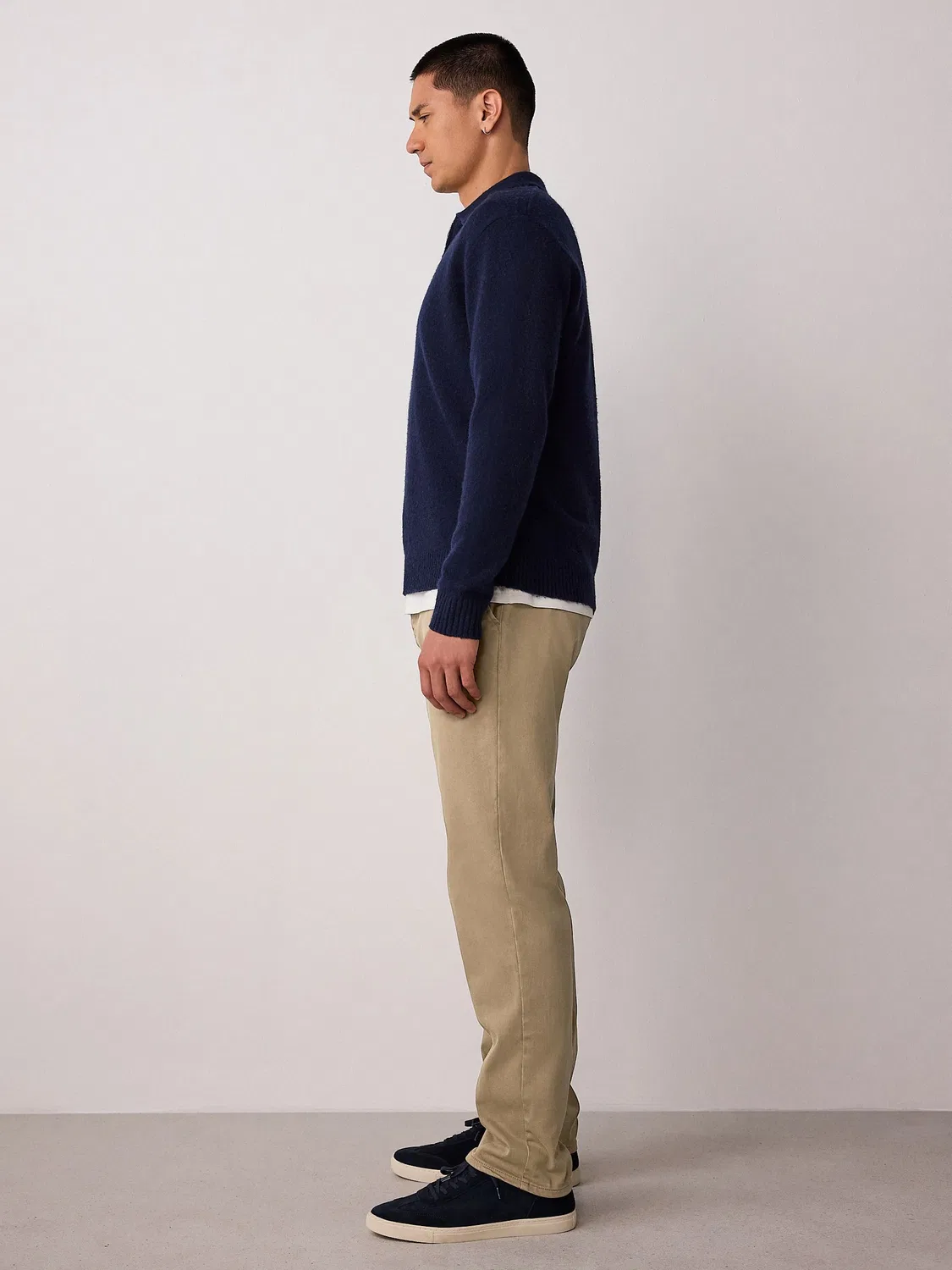 Чиносы Slim Fit Motionflex Next, Stone — фото 4