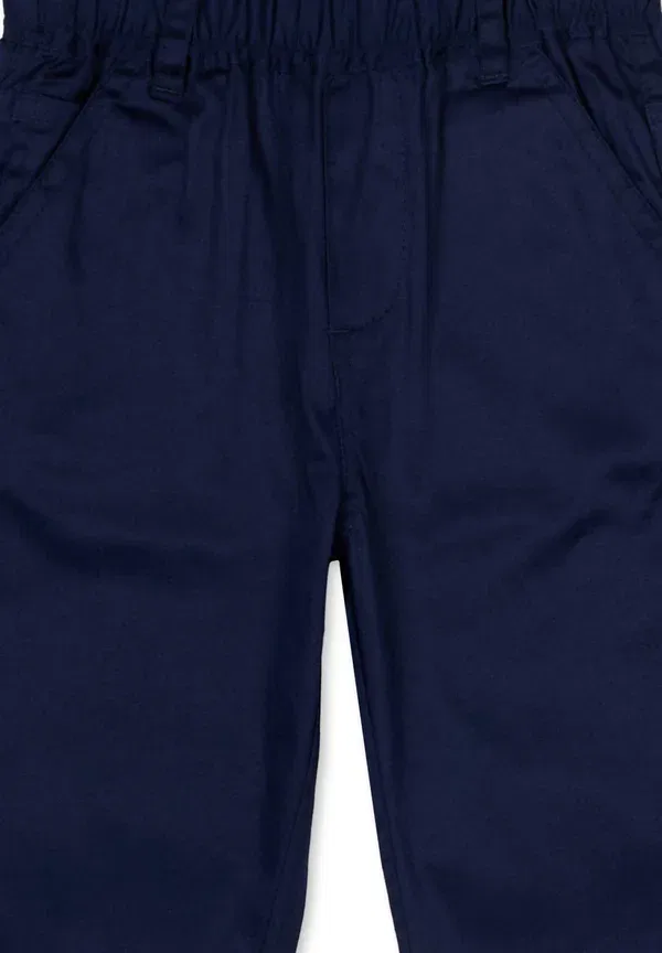 Брюки хлопковые Pantaloni Tru Trussardi Junior, синий — фото 3