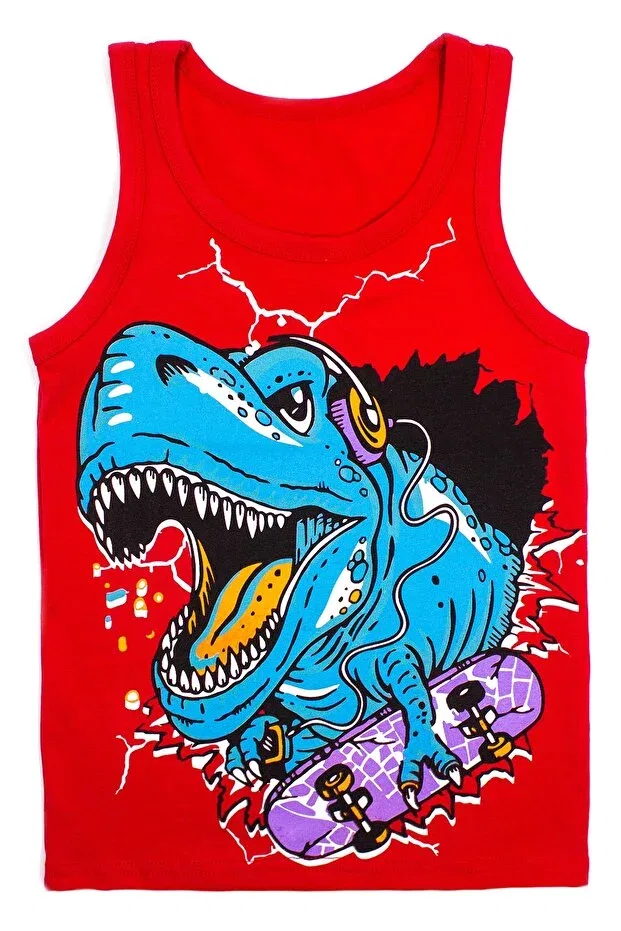 Детское для мальчиков нижнее белье с принтом Dinosaur Printed Biyokids, Multicolor — фото 4