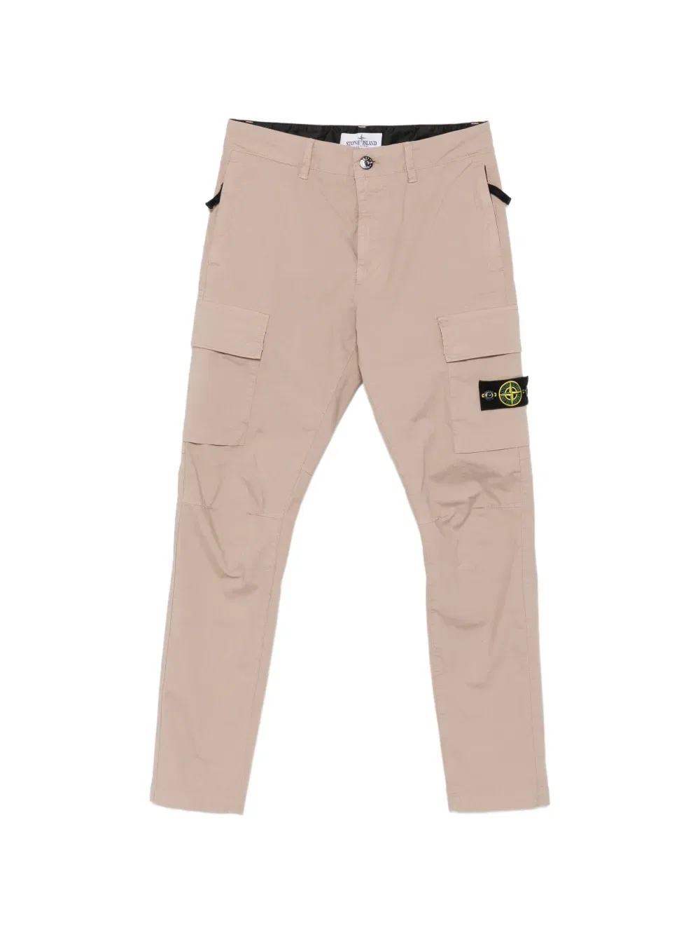 Брюки с накладными карманами Stone Island Junior, нейтральный