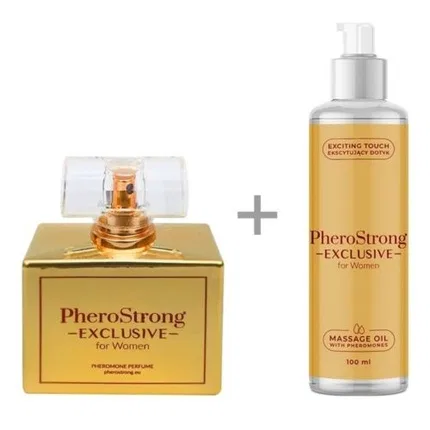 Женские духи-масло для массажа с феромонами Pherostrong Exclusive Medica Group