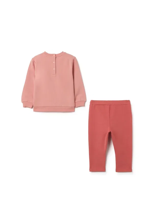 Спортивный костюм из хлопка Ovs pastel pink, розовый — фото 2