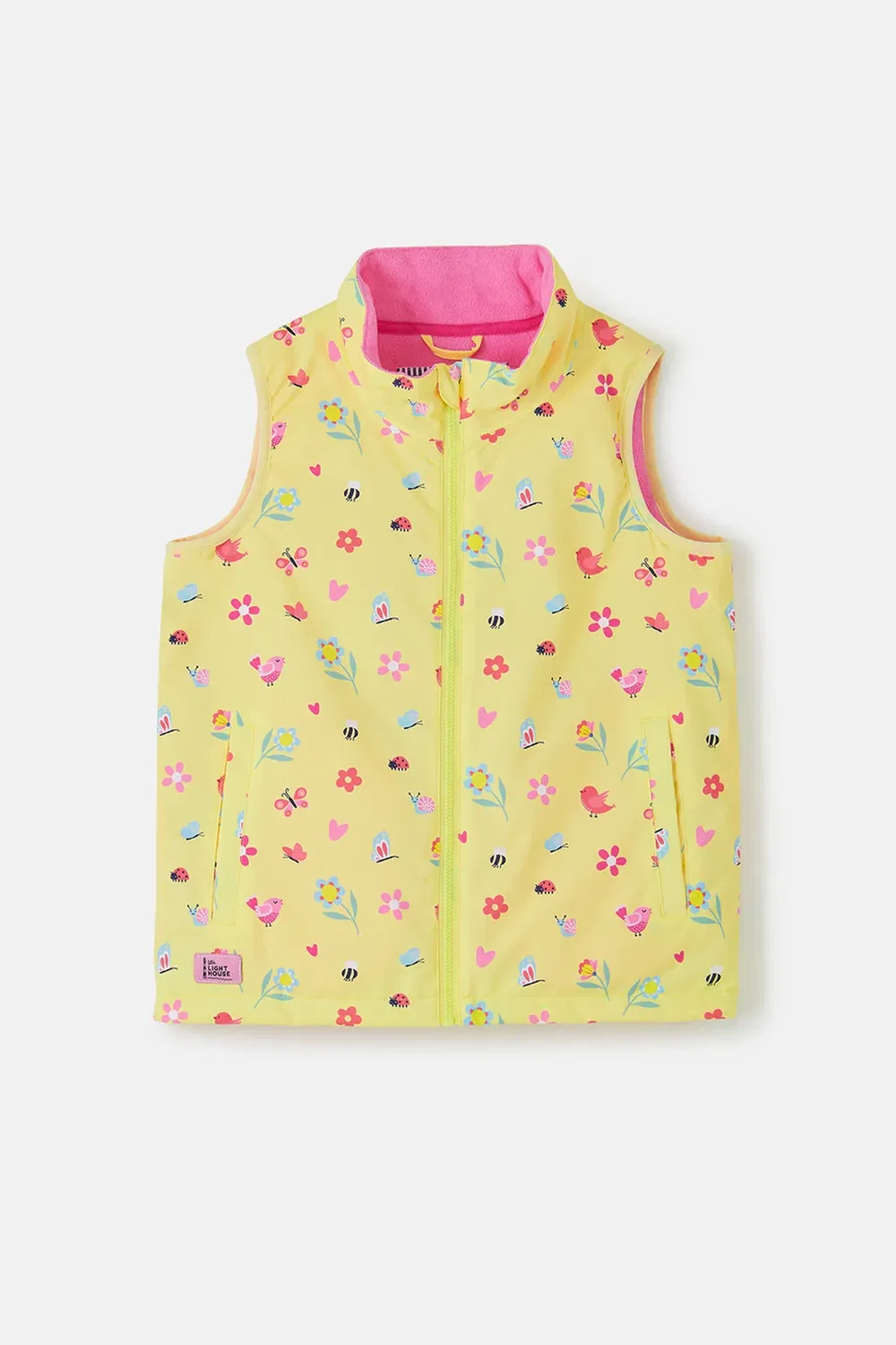 Детский жилет непромокаемый Alex Lighthouse Clothing, Yellow