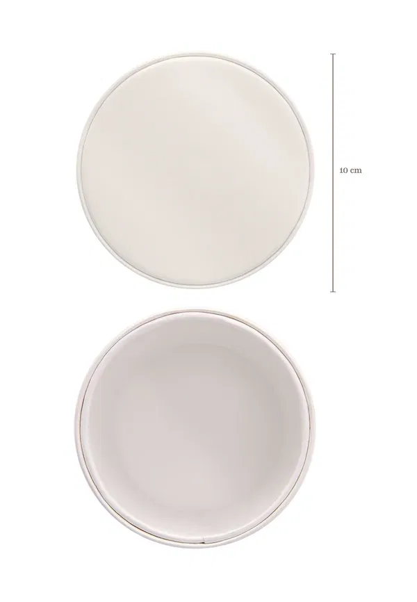Косметичка магнитная для кистей Magnetic brush case Luvia Cosmetics, Pearl White — фото 3