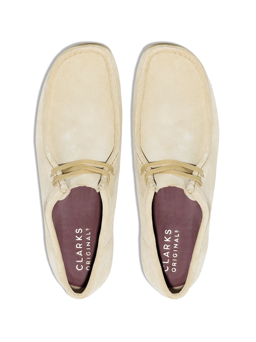 Туфли Wallabee Maple на шнуровке Clarks Originals, нейтральный — фото 4