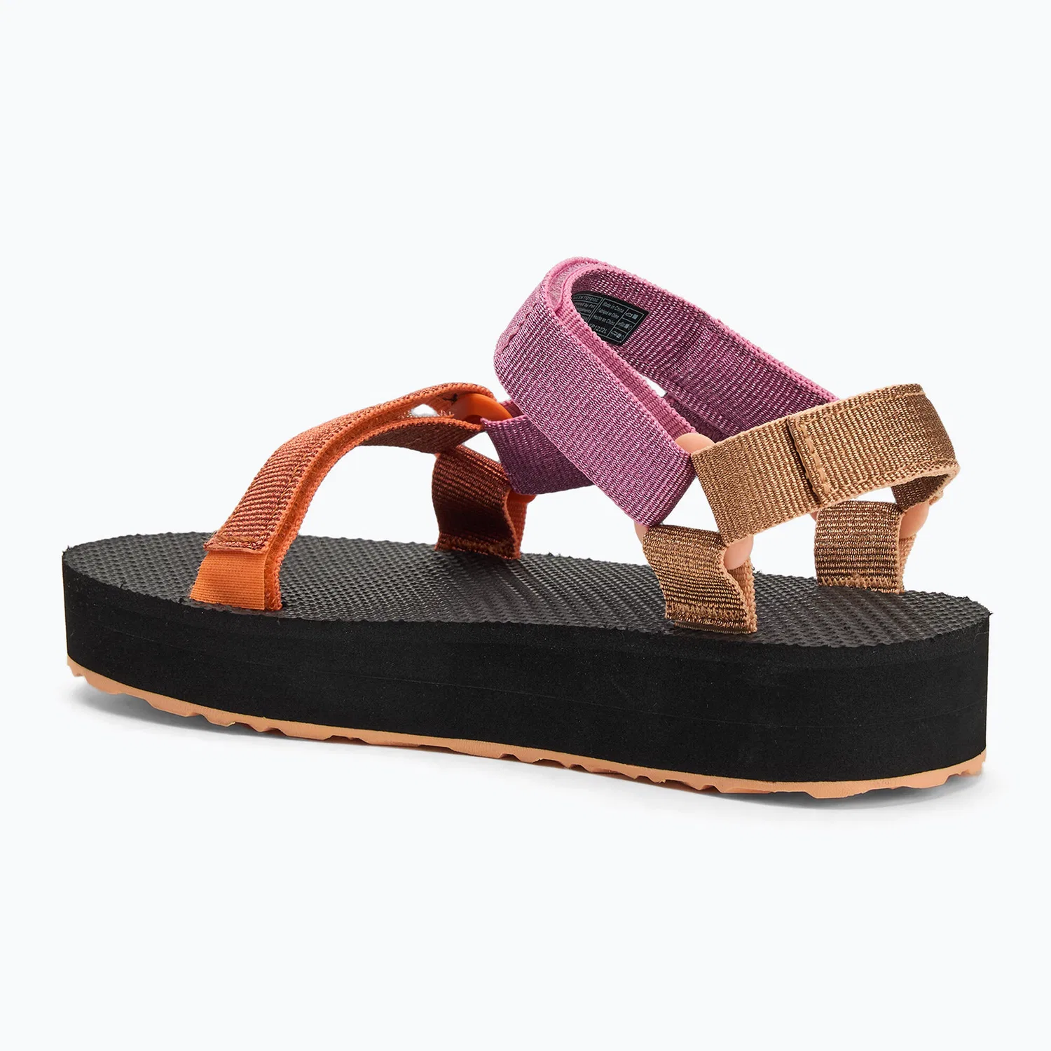 Детские сандалии с металлическим эффектом Midform Universal Metallic Teva, Pink Metallic Multi — фото 3