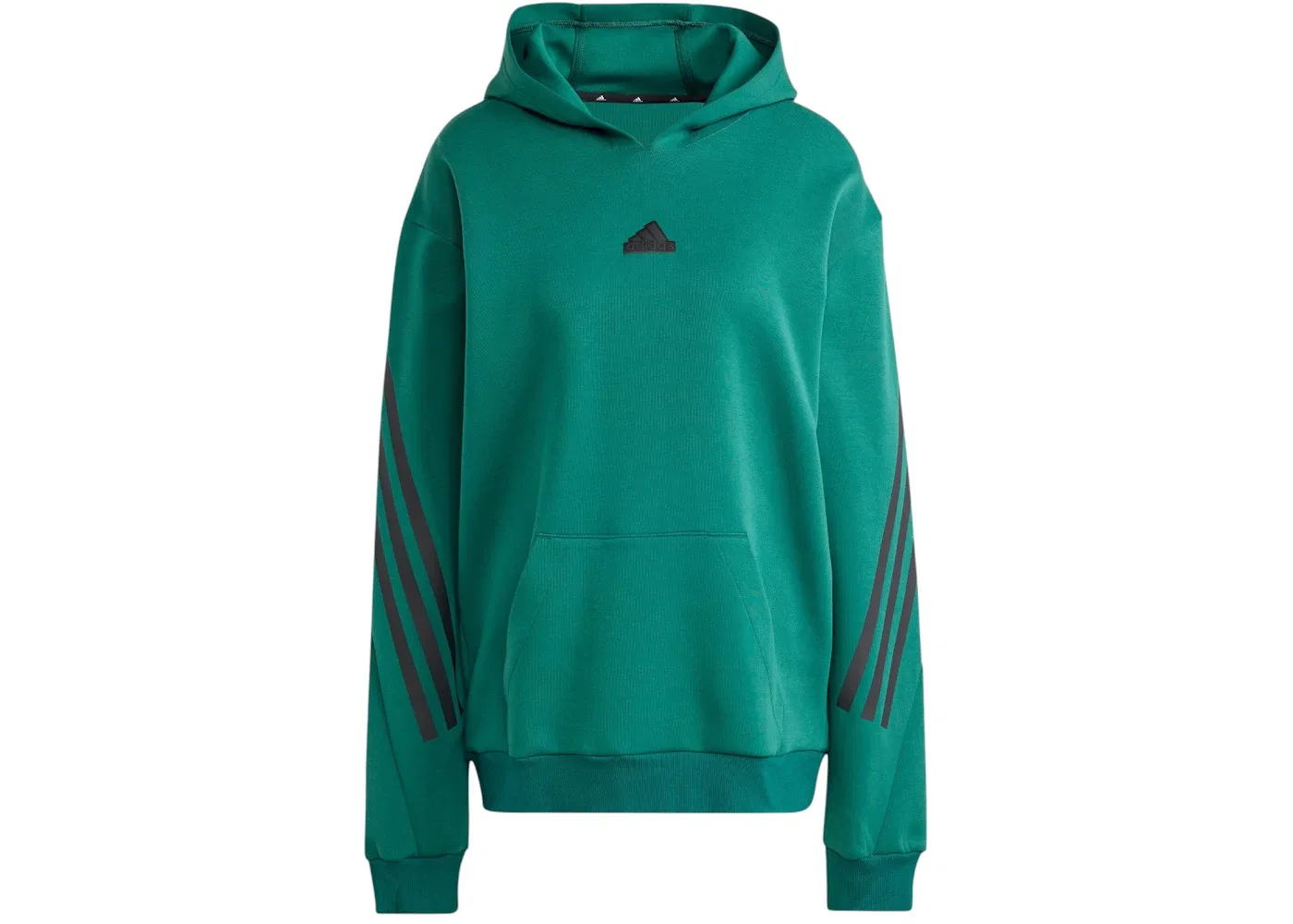 Мужская худи с длинным рукавом Adidas, Collegiate Green