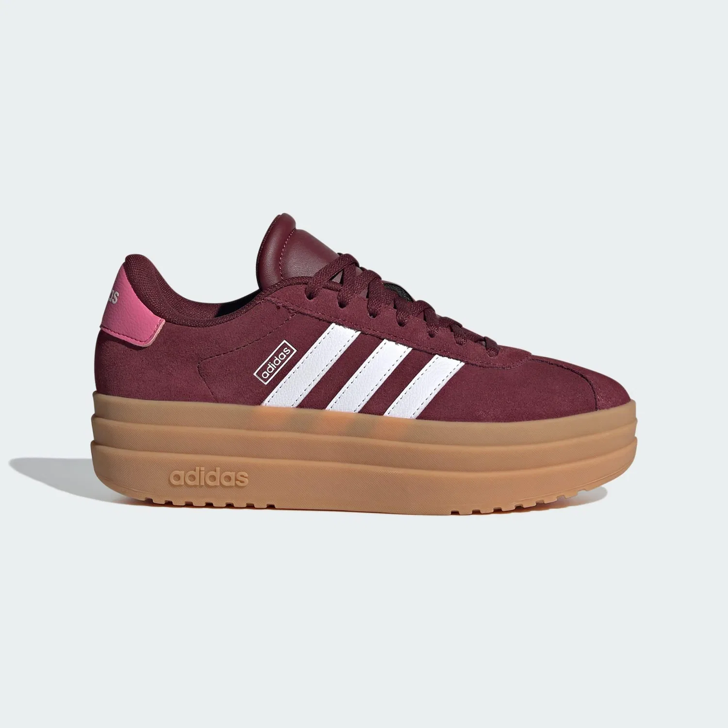 Детские кроссовки с закрытым носком VL Court Bold Adidas, Rot Weiss Rosa