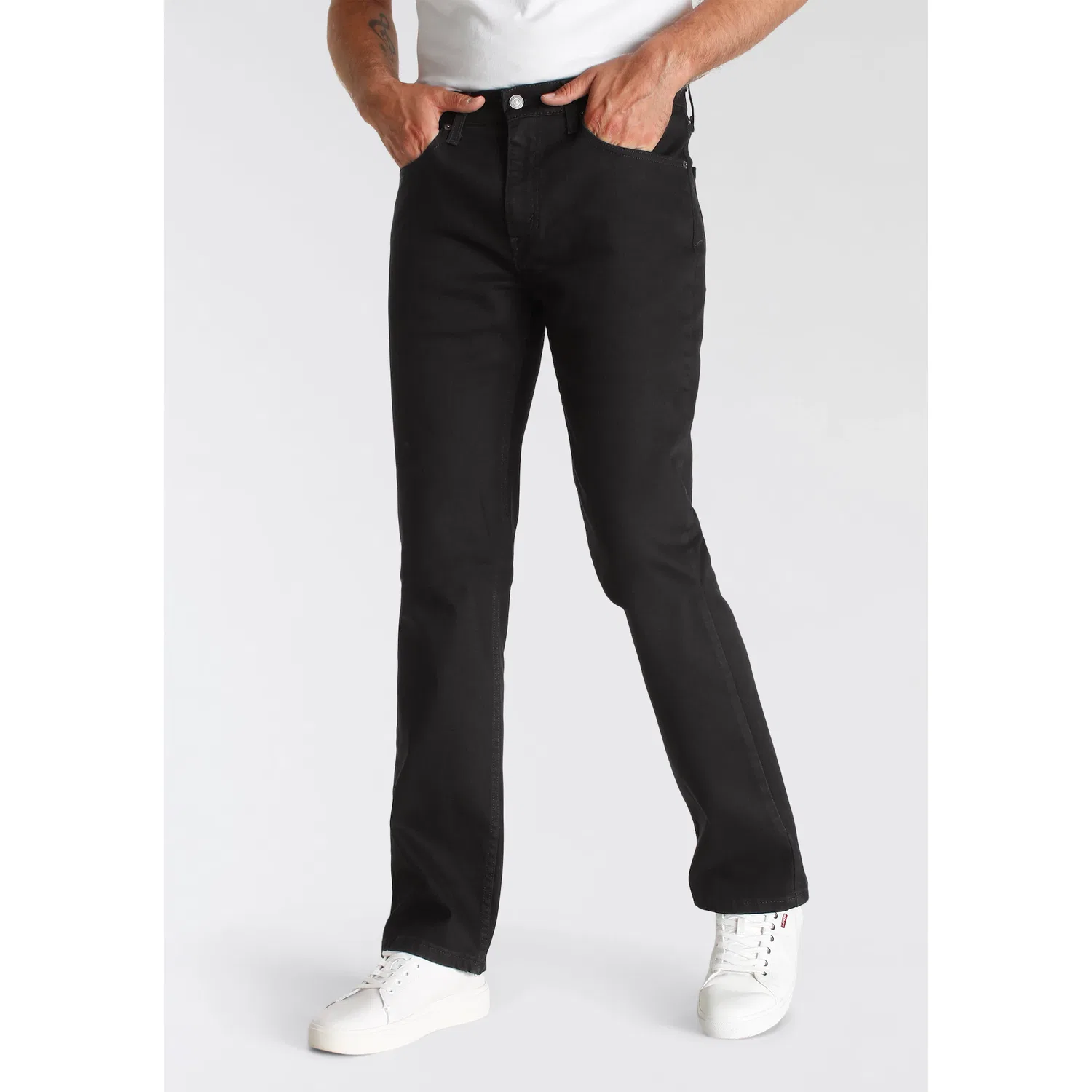 Мужские джинсы клеш slim bootcut Levi's, Blue — фото 2