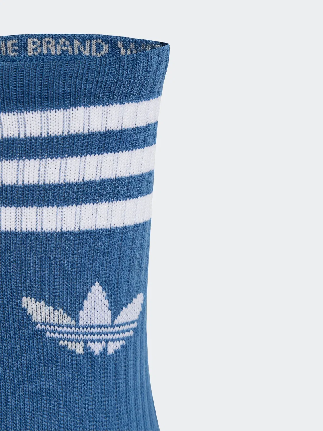 Носки adidas Originals Three Stripe, темно-синие/синие/золотые — фото 3