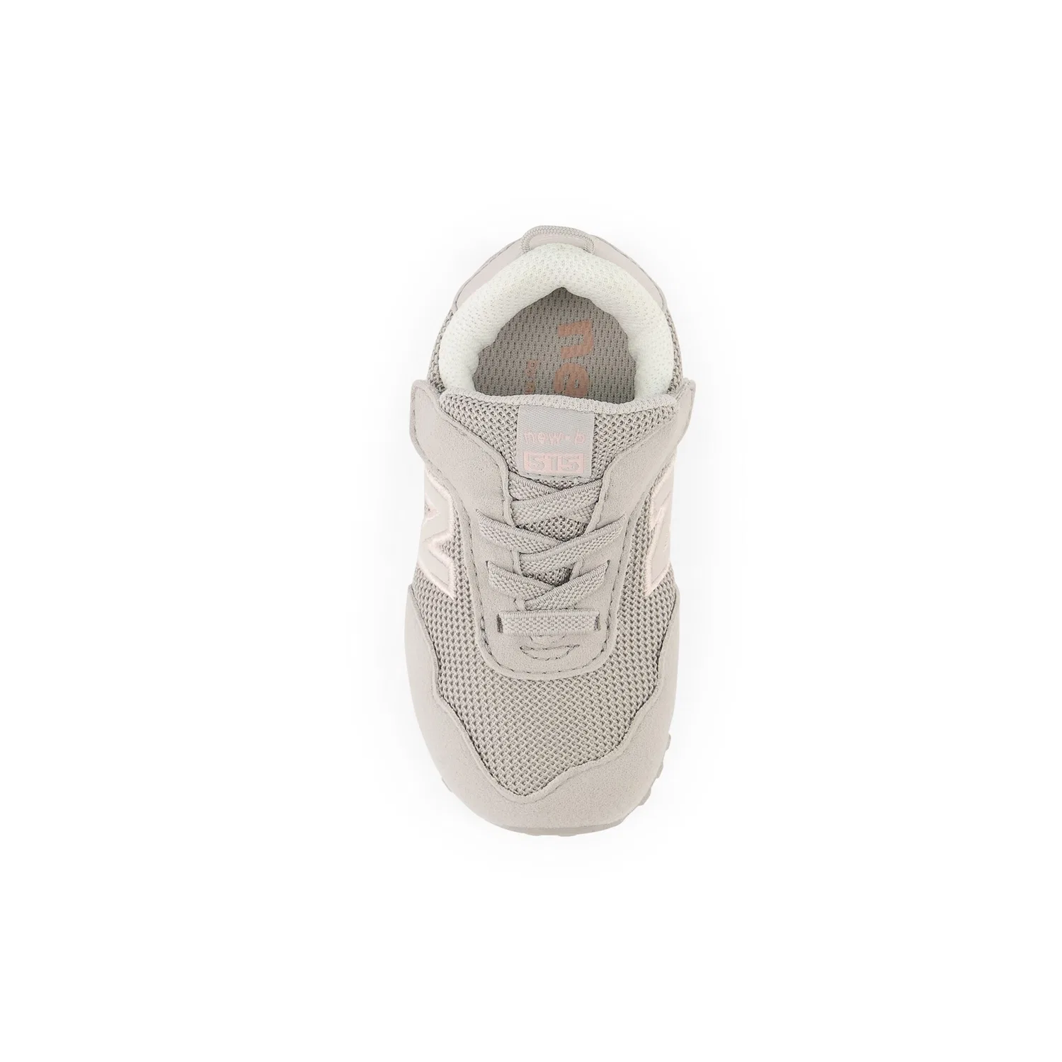 Детские кроссовки на шнуровке 515 New Balance, Rain Cloud — фото 4