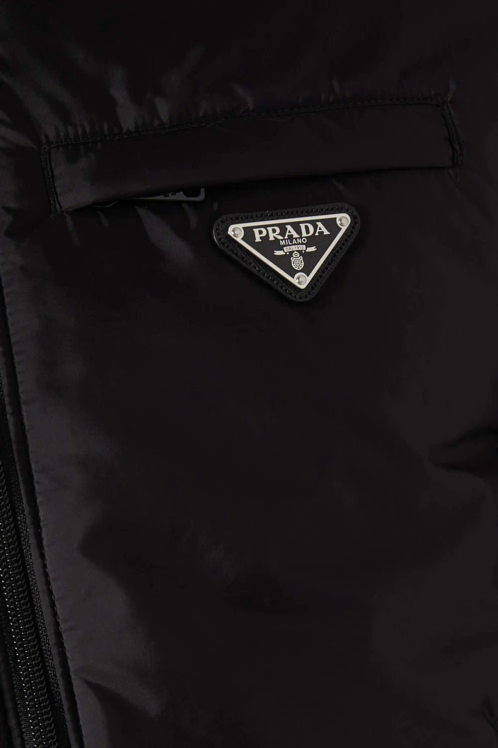Куртка пуховая из ре-нейлона Prada — фото 4
