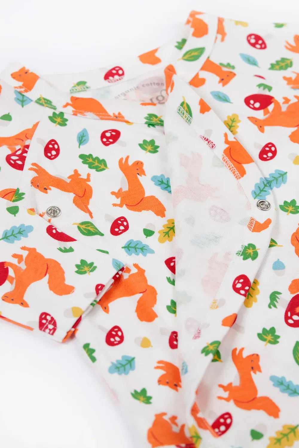 Комплект боди Shay 2 Pack Frugi, White — фото 2