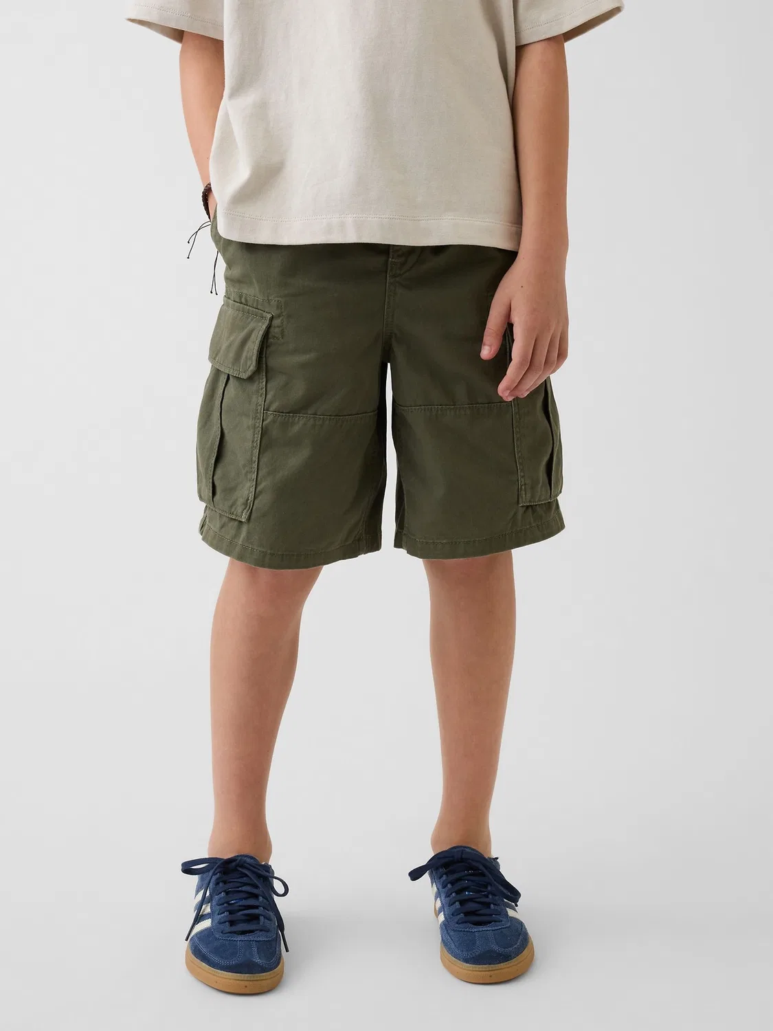 Шорты карго Relaxed Easy Cargo Gap, зеленый
