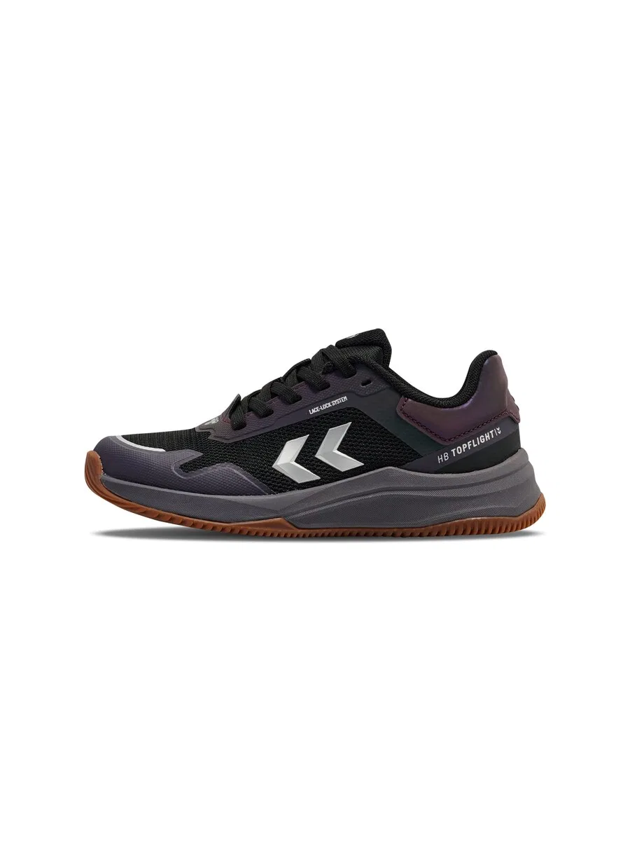 Спортивные кроссовки Hummel 'Topflight Pro' в цвете антрацит, серебристо-серый