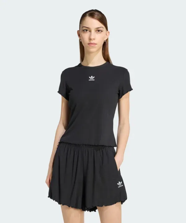 Футболка с бахромой Adidas, белый — фото 2